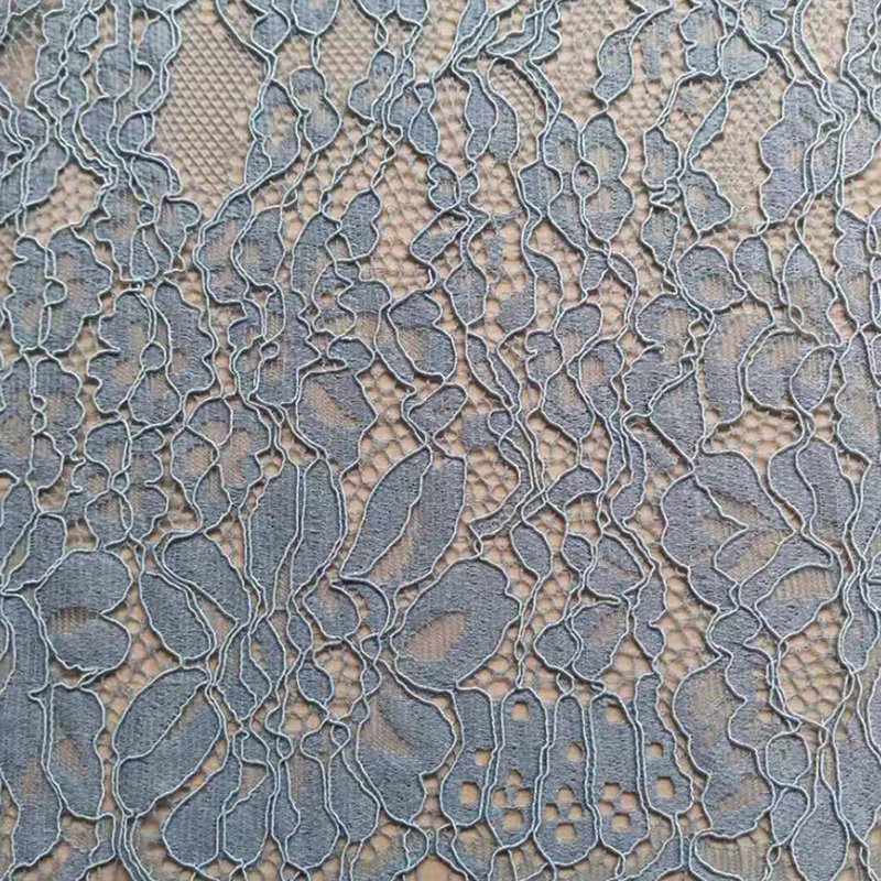 Lace Fabric Dress Eyelash Nylon for Women's Wear Wholesale Supplier 5